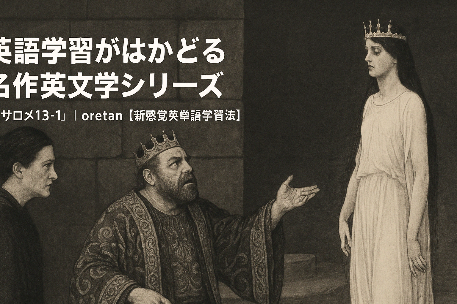 月と血：ヘロデの祝宴の夜『サロメ（戯曲）』オスカー・ワイルド