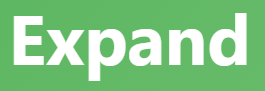 【Expand – 拡大する、広げる】