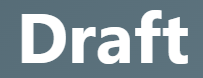 【Draft – 草案】