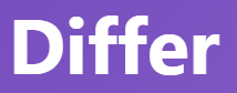 【 differ – 異なる、違う】