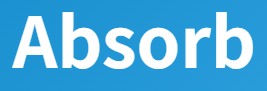 【 absorb – 吸収する】