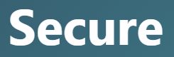 【 secure – 安全な、確保する】