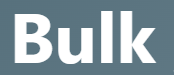 【 bulk – 大部分、かさ】