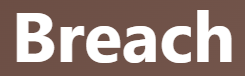 【 breach – 違反、侵害】