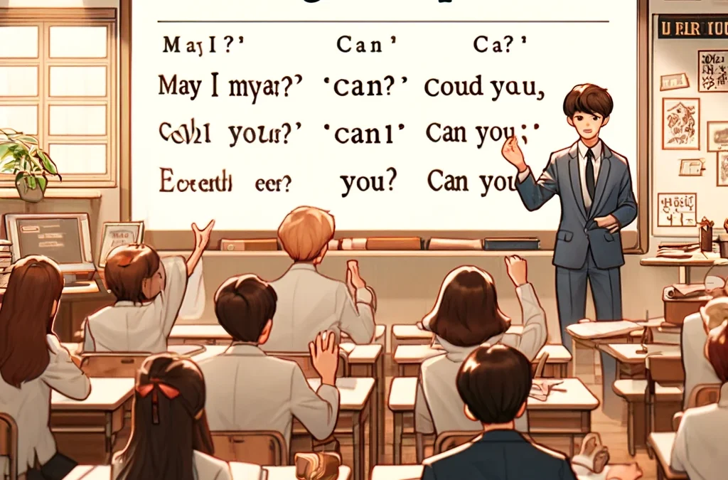 「英会話初心者必見！『May I〜？Can I〜？』『Could you〜？Can you〜？』の使い分け」