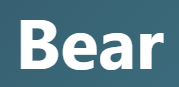 【 bear – 耐える、運ぶ】