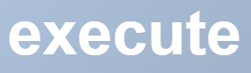 【execute − 実行する、処刑する】