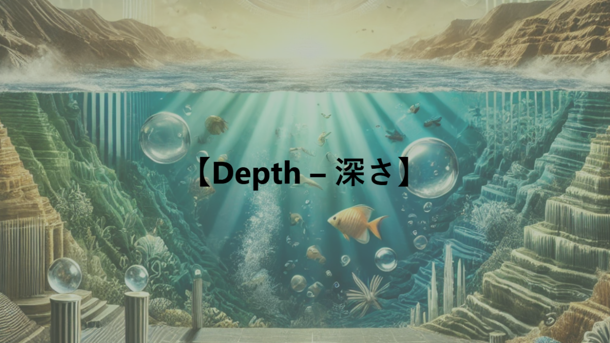 【Depth – 深さ】