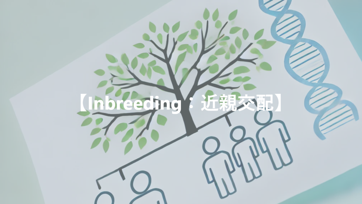 【Inbreeding：近親交配】