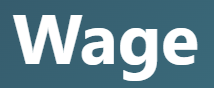 【Wage − 賃金、給与】