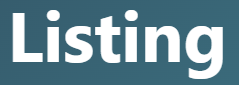 【Listing – リスト】