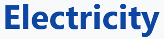 【Electricity – 電気】