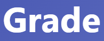 【grade – 成績、等級】